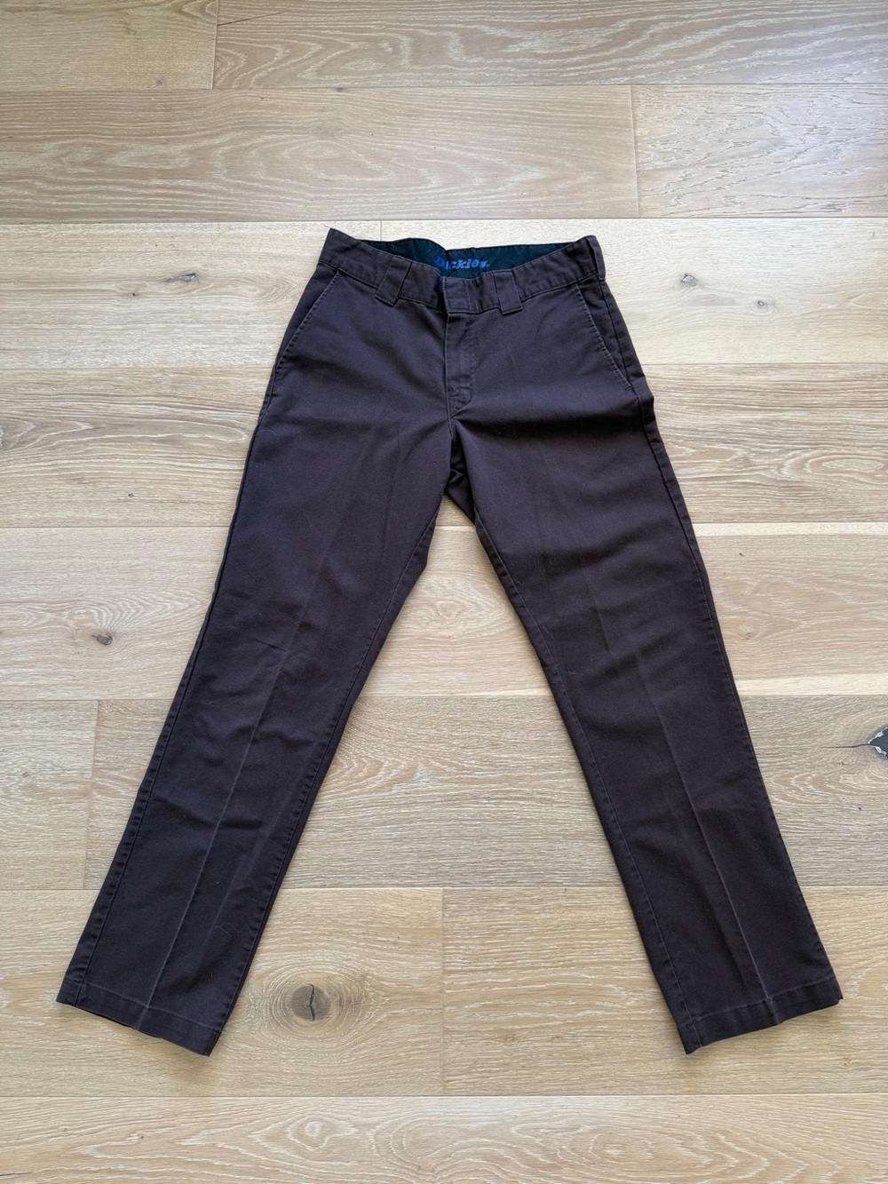 Men's Brown/ purple Dickies Straight-Leg Pants